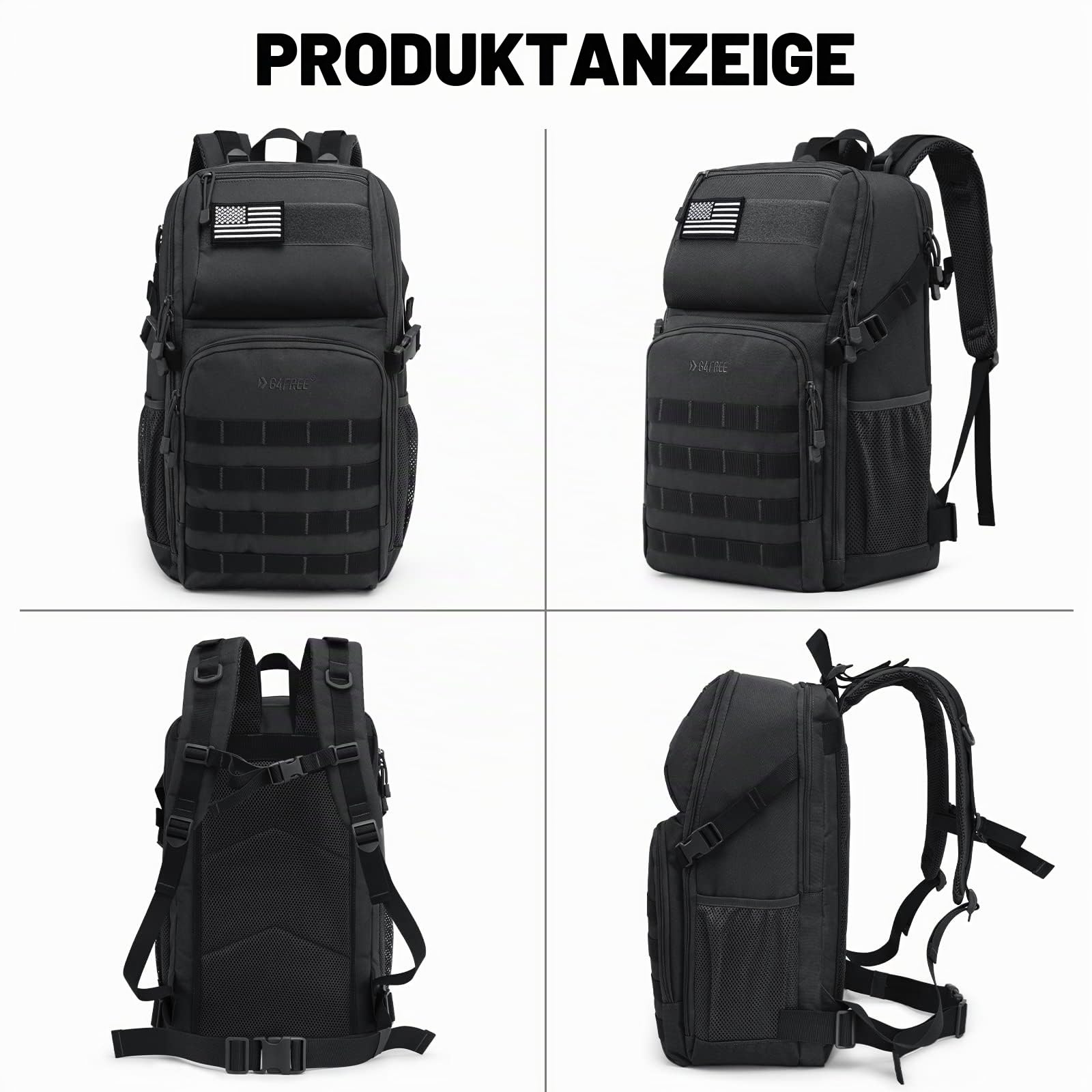 G4Free 35L Militärische Taktische Rucksack Große Armee Assault Pack