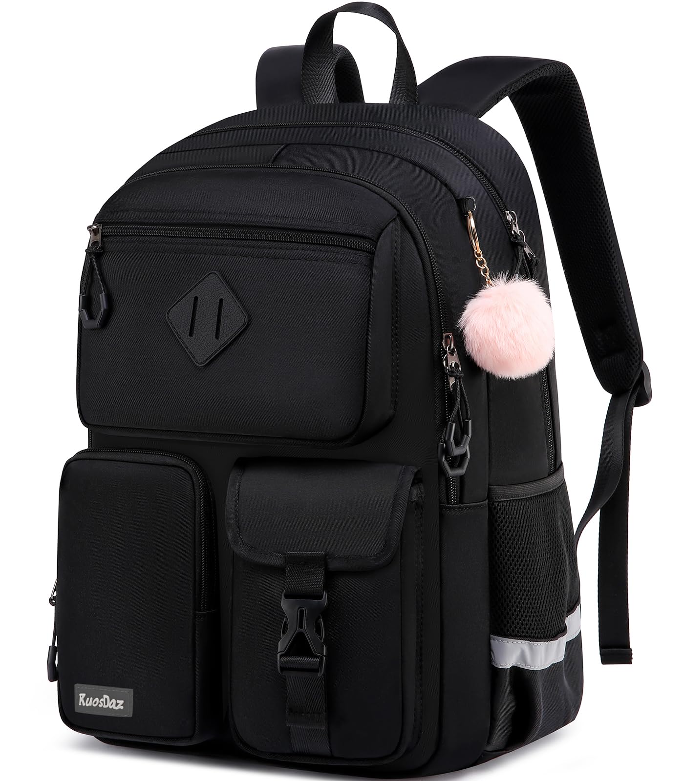 Kuosdaz School Backpack for Teen Girls, Cute College Backpacks for Women Kids Students Bookbag Large 17.3 Inch Laptop Bag Middle School Back Pack,