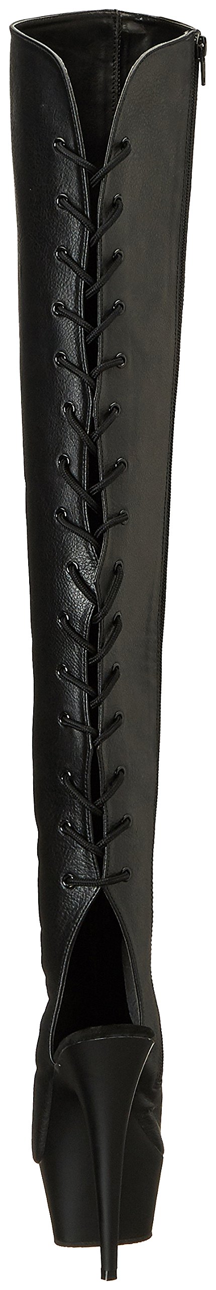 Pleaser DEL3019/B/PU, Botas Mujer