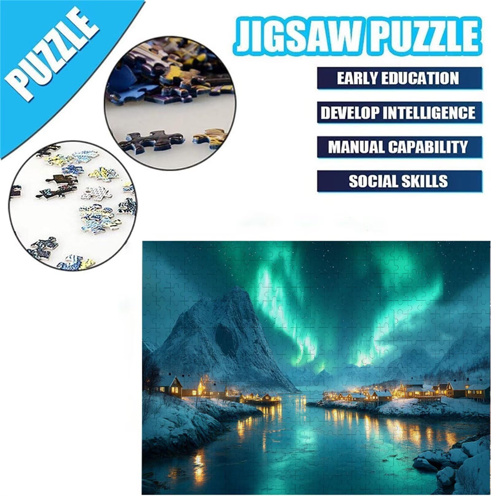 Puzzle 2000 Piezas Adultos Paisaje Puzzle Imposible Rompecabezas Pieza De Madera Jigsaw Un Rompecabezas Desafiante, Uegos Rompecabezas para Toda La Famili Regalo Hombres Mujeres 70.5X99.5cm A-4