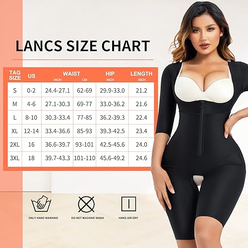 Miniatura 7 de Fajas moldeadoras para mujer con control de abdomen, moldeador de cuerpo, faja moldeadora de cintura, poscirugía, ropa de compresión