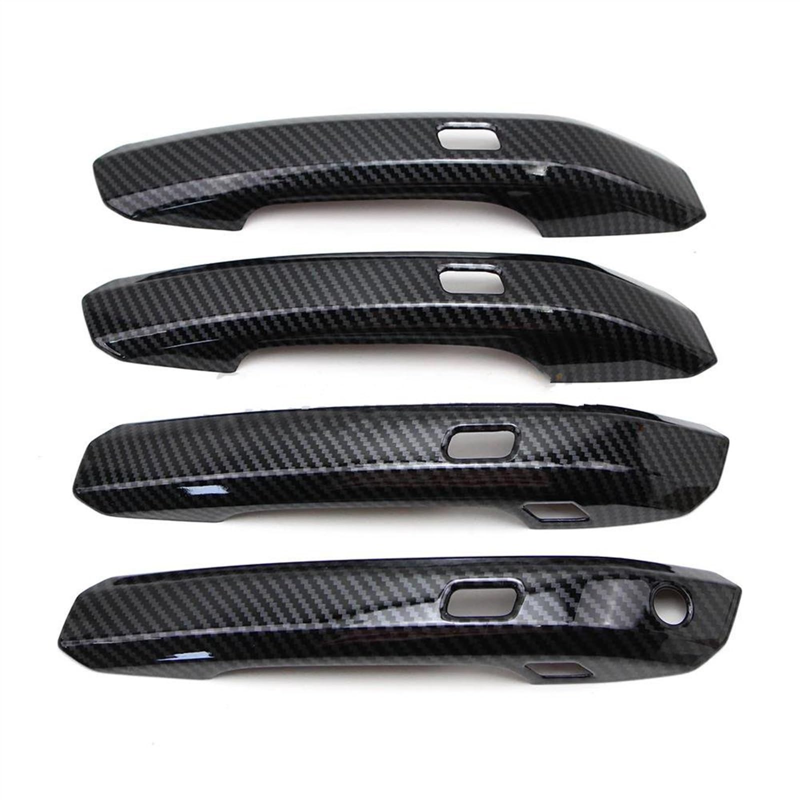 Protection poignée carbone Audi Q5 A5 A4 B9 contre rayures avec serrure clé