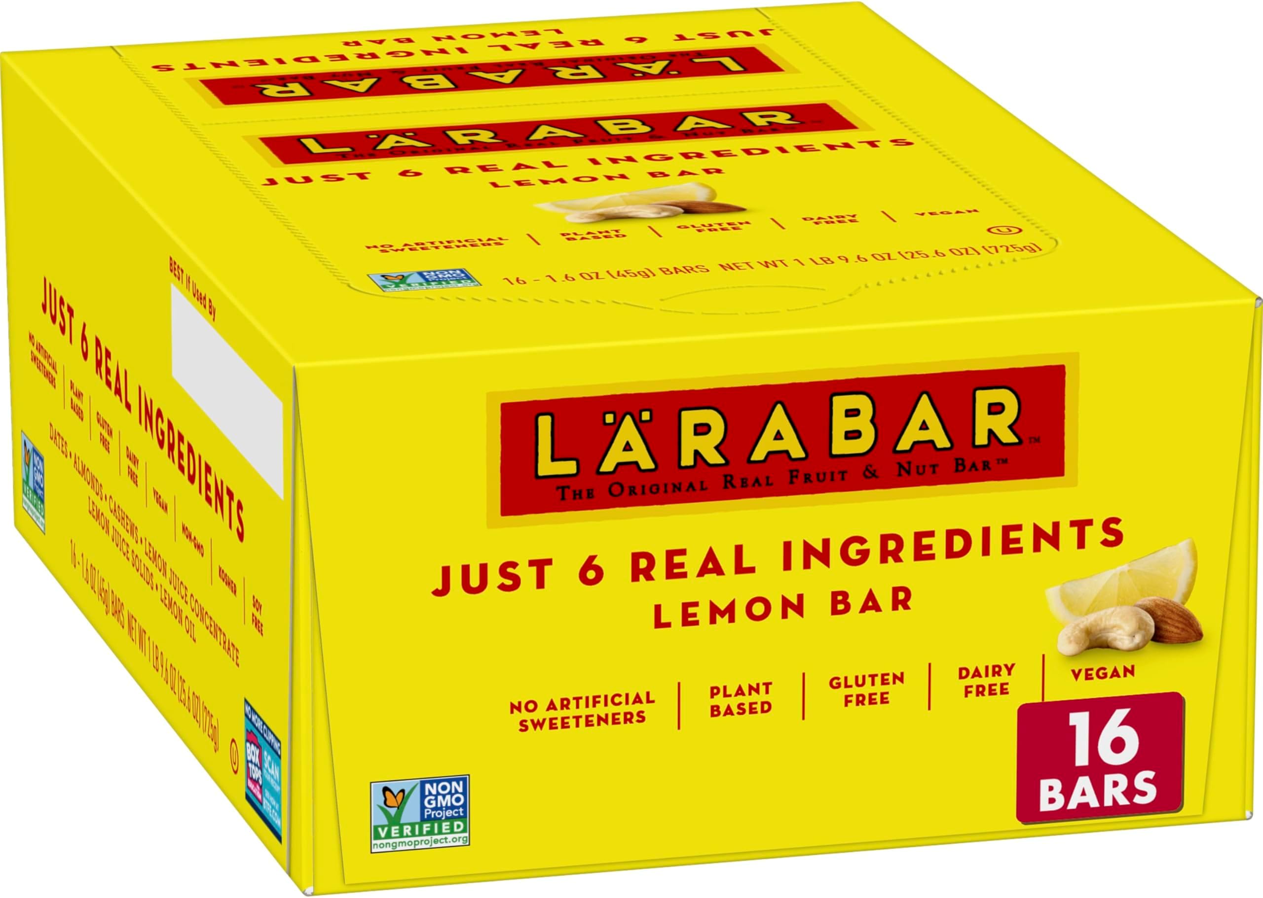 LÄRABAR Original Fruit & Nut Bars, Lemon 16