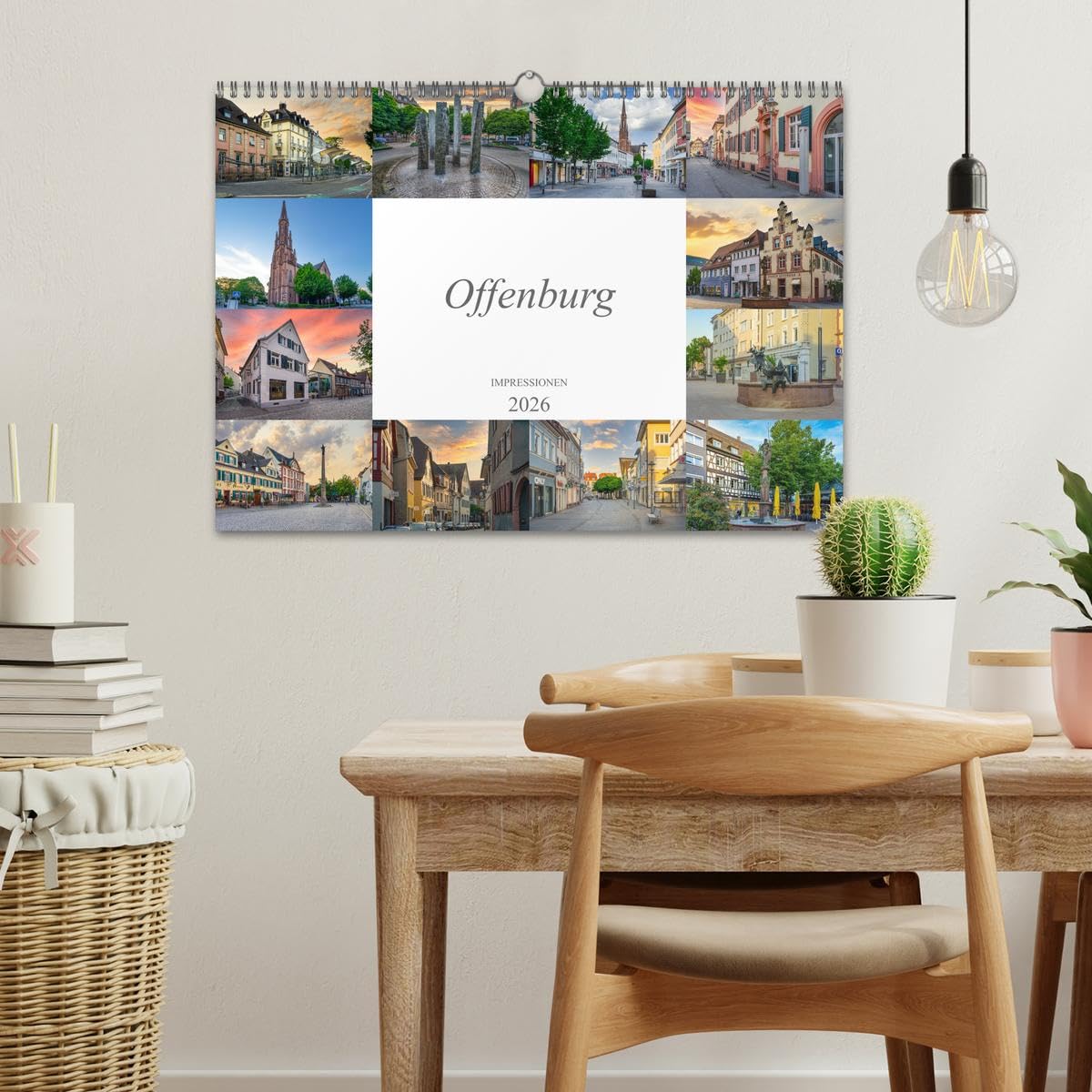 Offenburg Impressionen (Wandkalender 2026 DIN A3 quer), CALVENDO Monatskalender: Zwölf wunderschöne Bilder der Stadt Offenburg