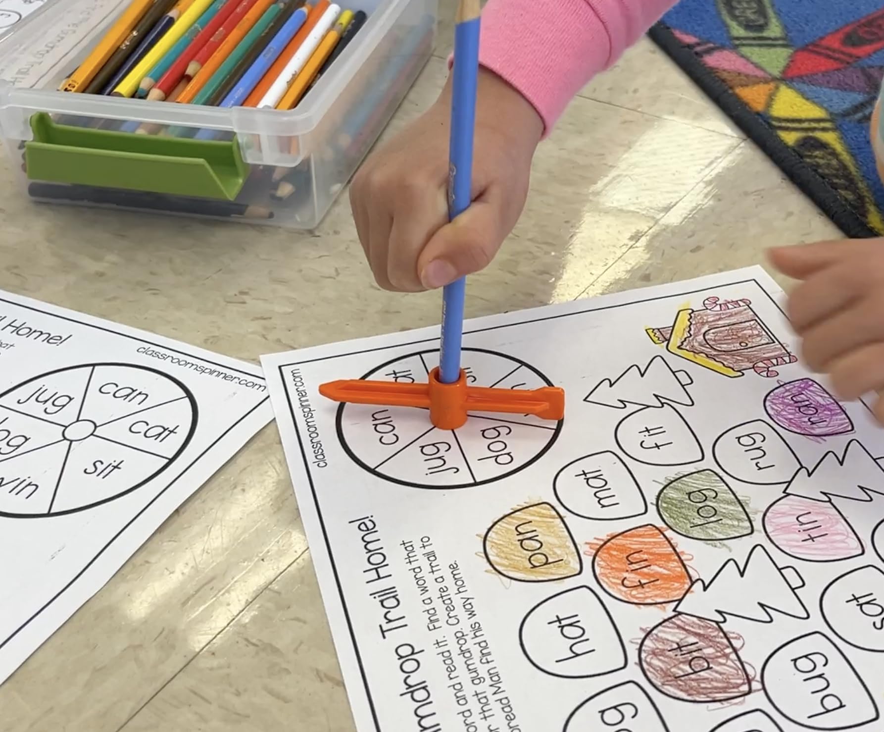 Classroom Pencil Spinner (20-Pack)