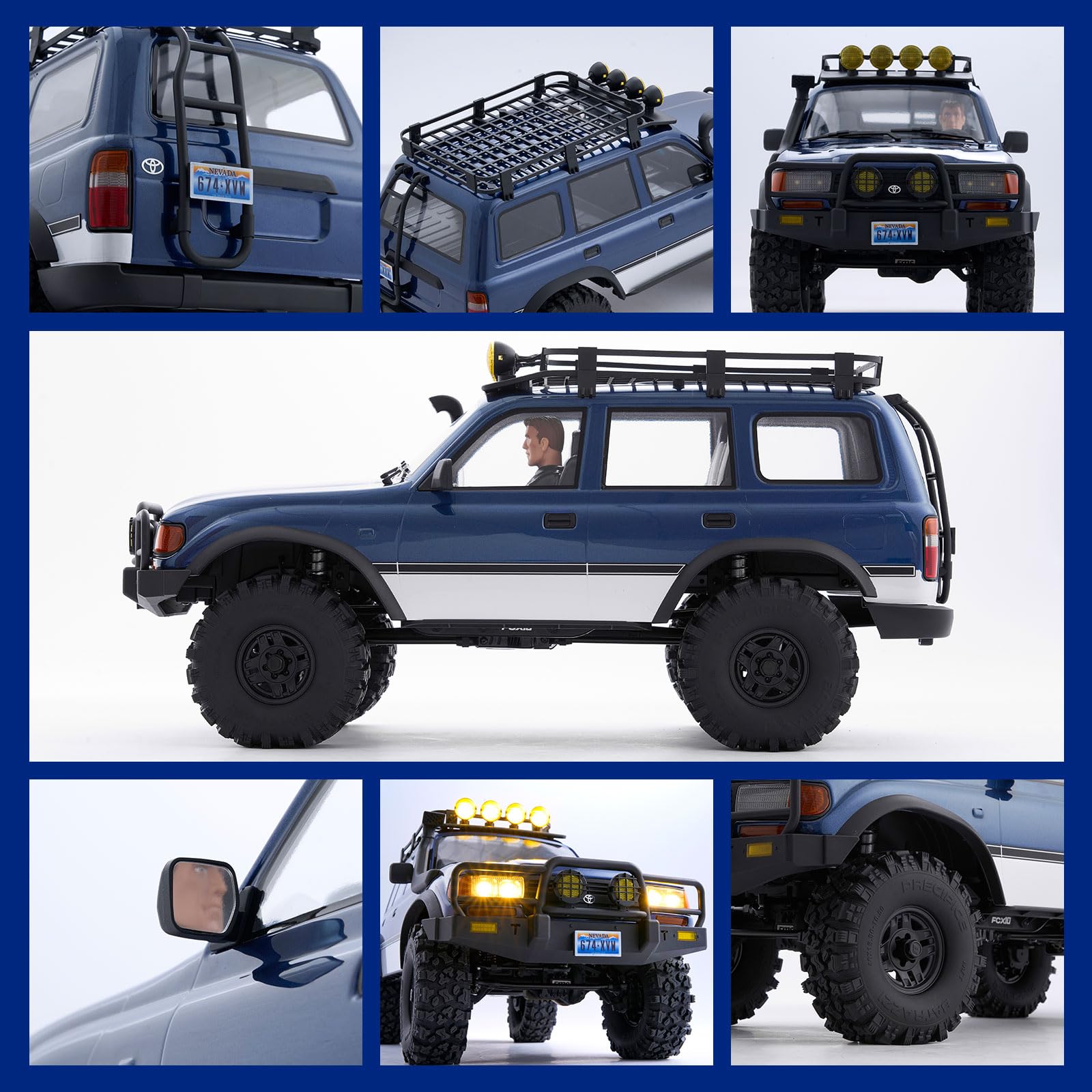 Amazon.co.jp: BEEZRC FMS 1/10 RCクローラー FCX10