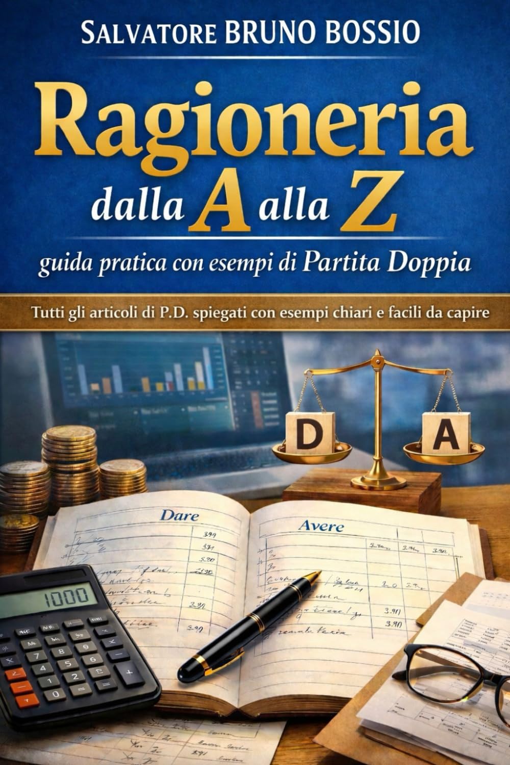 Ragioneria dalla A alla Z: guida pratica con esempi di Partita Doppia: Tutti gli articoli di P.D. spiegati con esempi chiari e facili da capire