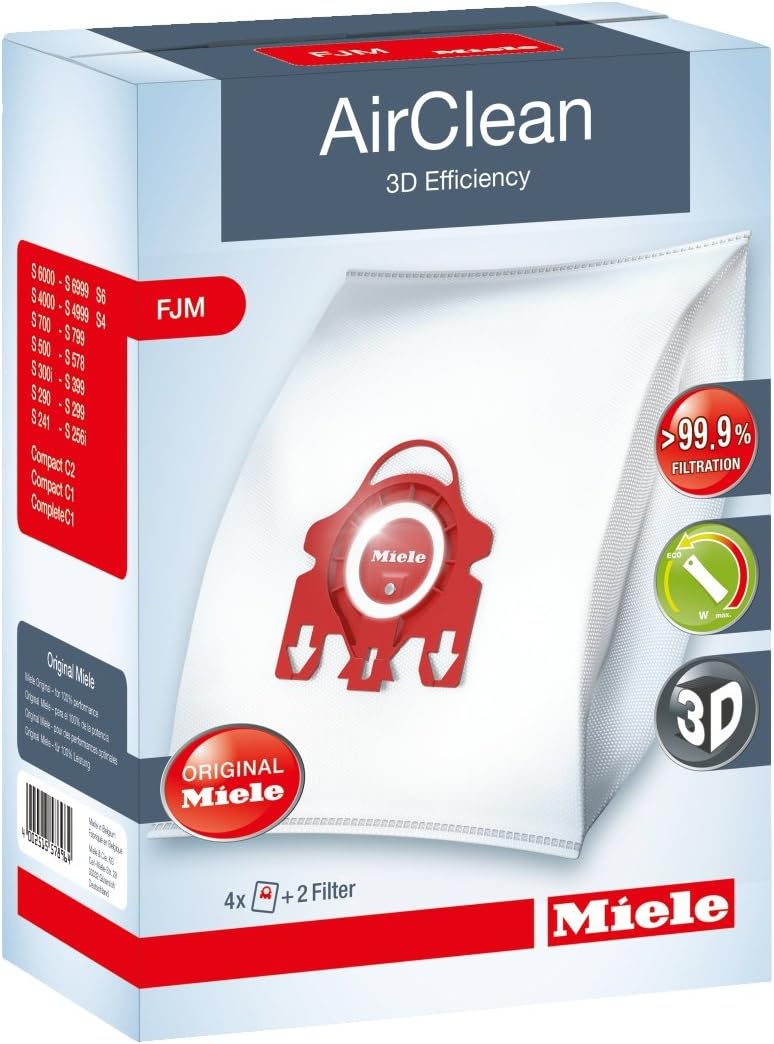 Amazon.com - Miele AirClean 3D Efficiency Dust Bag, Type GN, XL Value