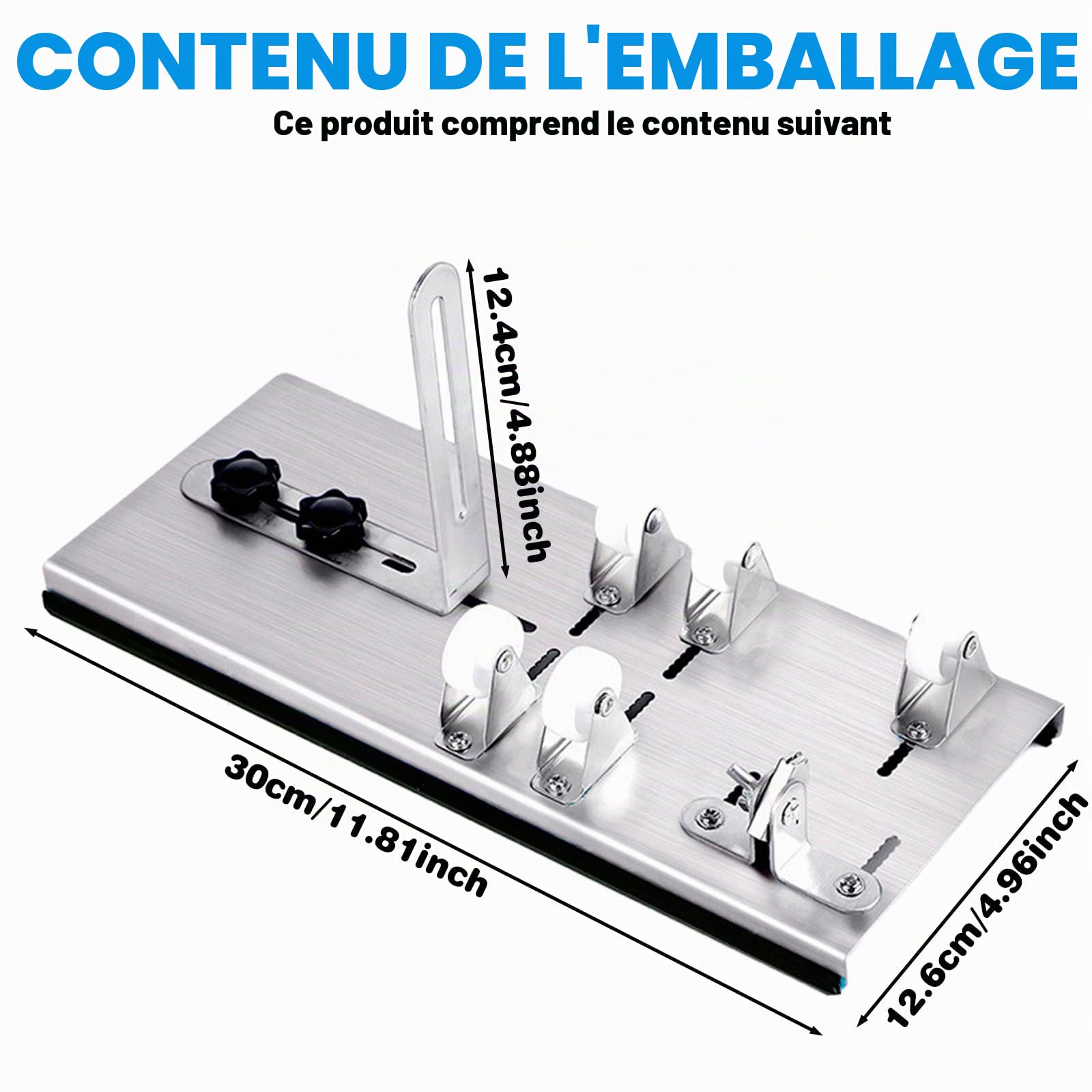 BORDEAG Set coupe-bouteilles en verre, coupe-verre pour bouteilles, coupe-bouteilles pour verres à vin, Kit de découpe de bouteilles, coupe-verre DIY pour couper des bouteilles, vin, liqueur, bière