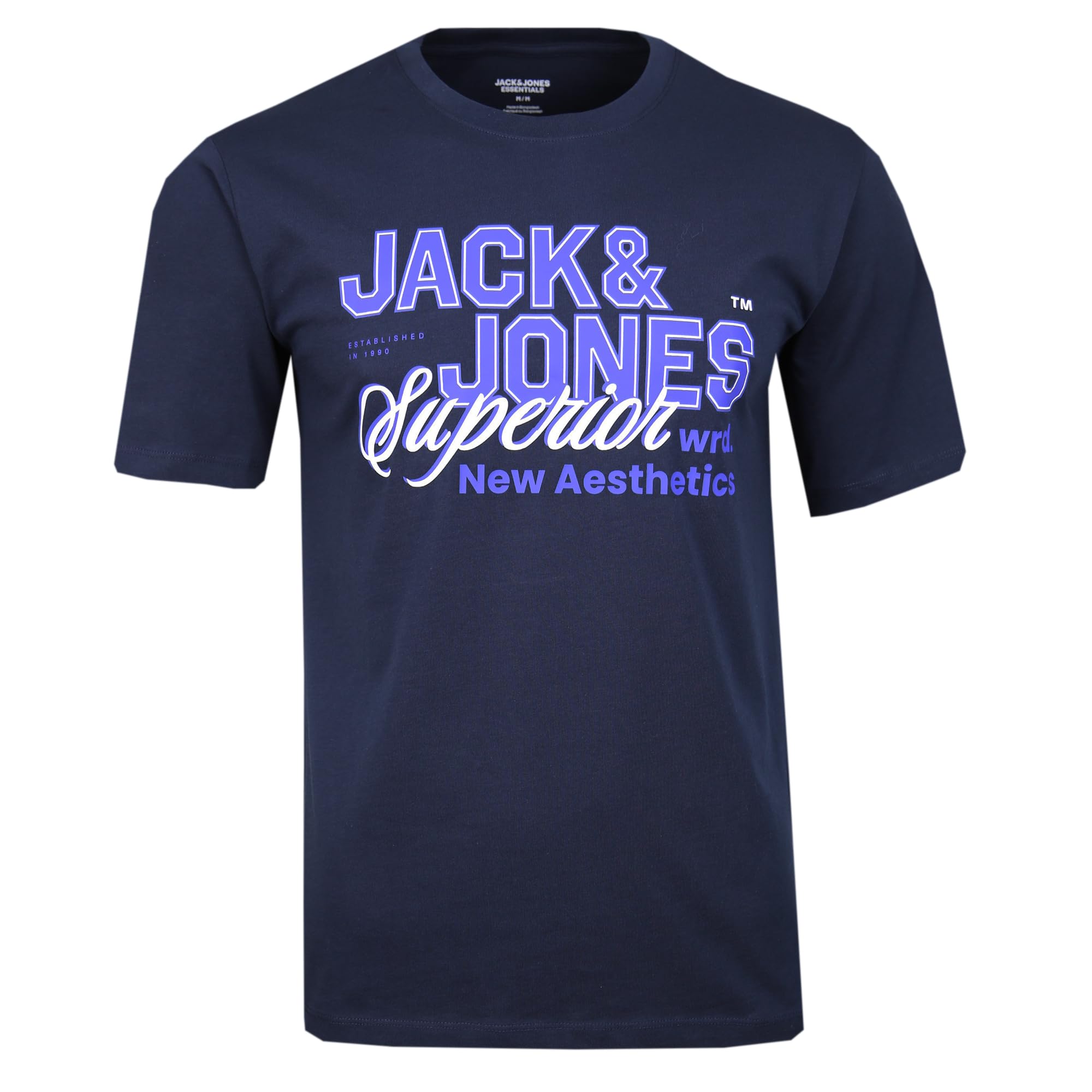 JACK & JONES Herren T-Shirt Logo 5PK