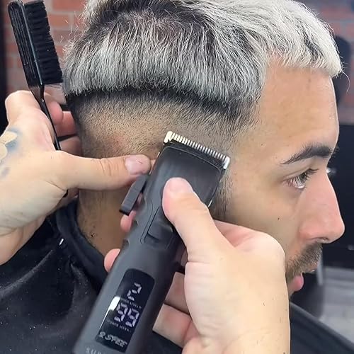 Miniatura 7 de Supreme Trimmer 2Spee STC922 - Cortadora de pelo profesional inalámbrica con hoja extraíble  Tiempo de funcionamiento de 210 minutos, motor de 2