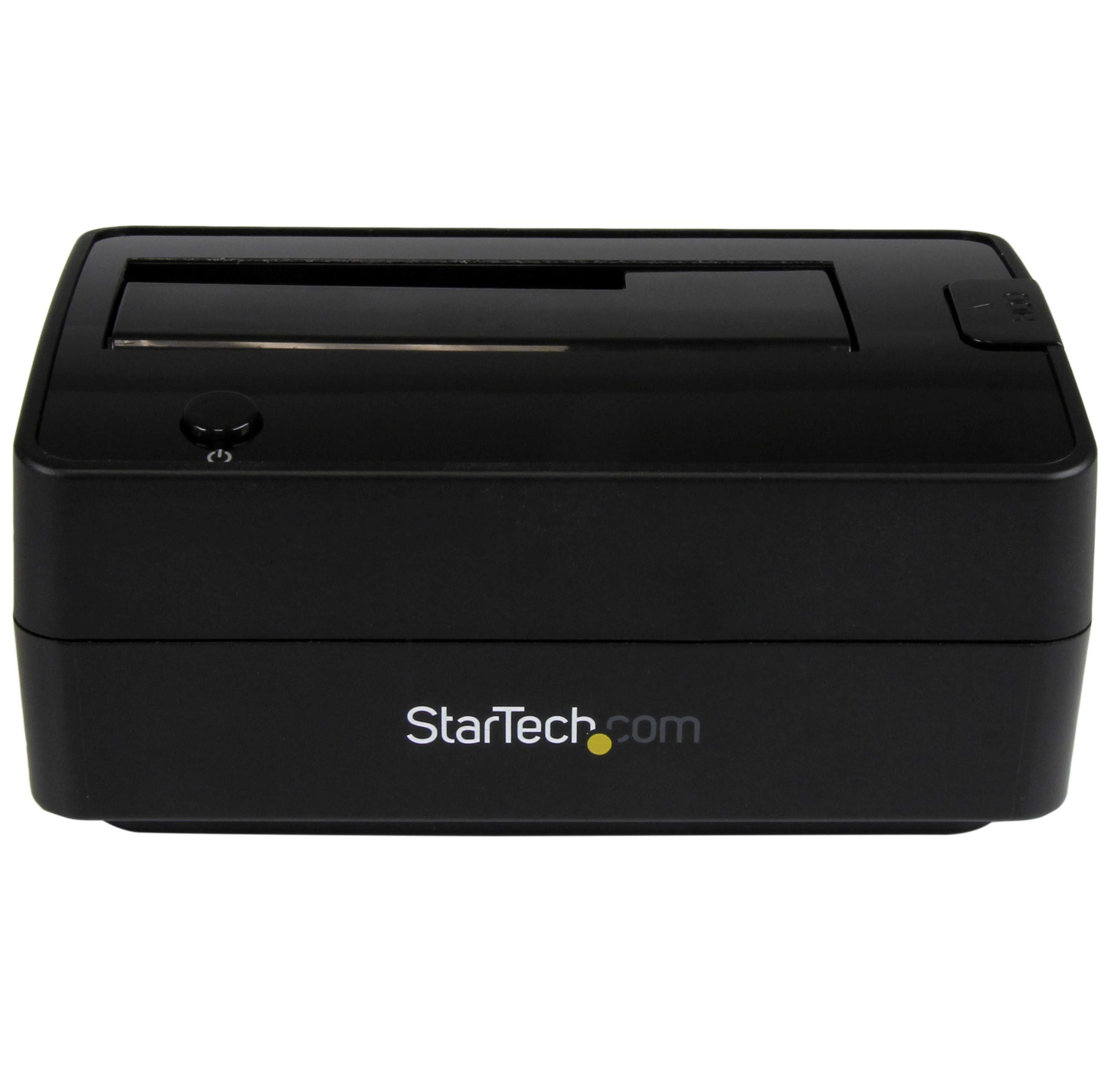 StarTech.com Station d'Accueil pour Disque Dur à 1 Baie USB 3.1 / eSATA vers SATA, Dock pour HDD USB 3.1 (10 Gbps), Dock pour HDD/SSD Externe 2.5/3.5" SATA III, Chargement par le Haut (SDOCKU313E)