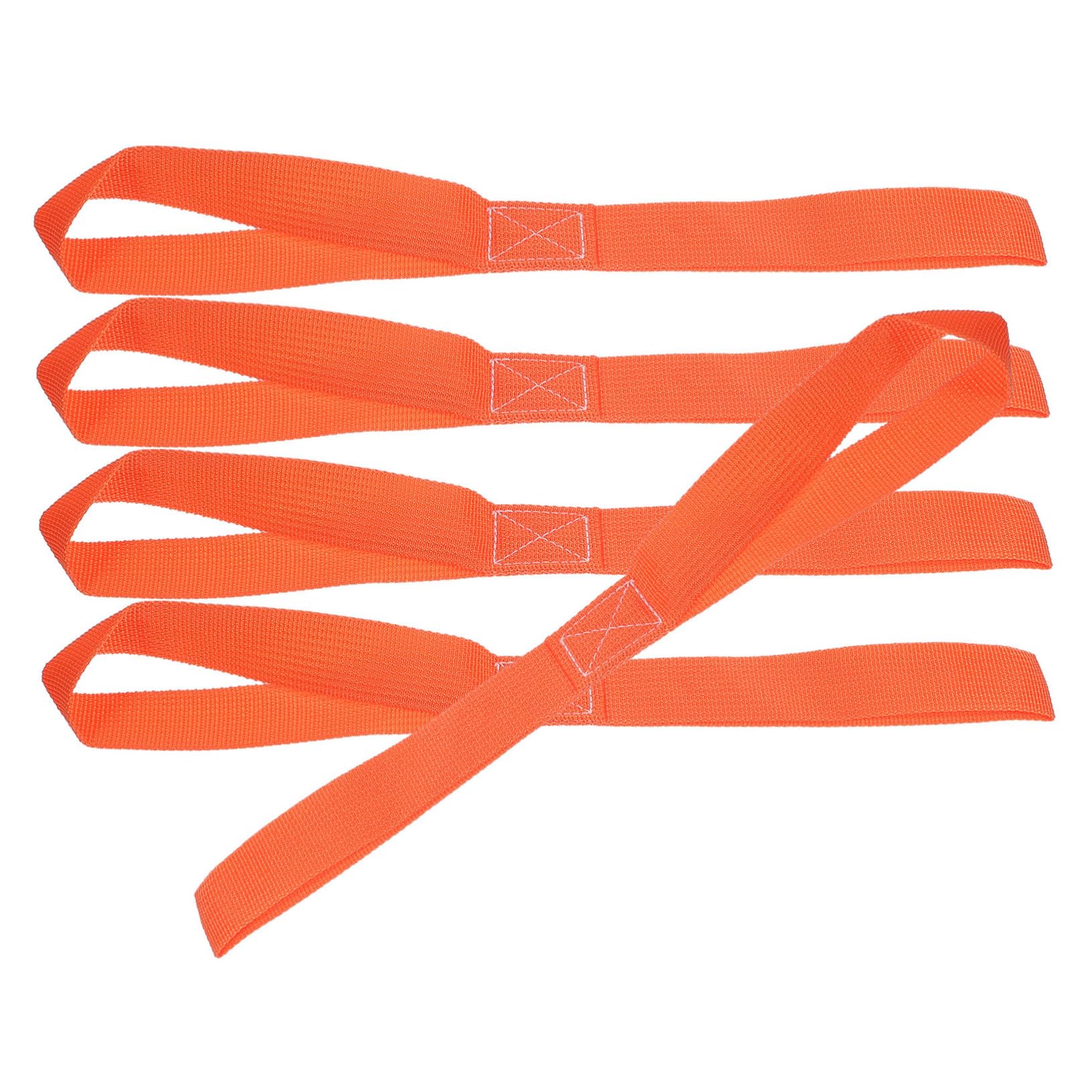 MAGICLULU Motorcycle Tie down Straps 4pcs Heavy Duty Binding Straps with Loop for Secure Load Fastening on Motorcycles Scooters Bikes Lawn Equipment