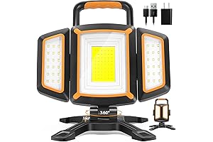 30W MAX BRIGHTNESS MIGHT D LIGHT, 3000 LUMENS: BRIGHTEN YOUR WORKSPACE WITH 120° BEAM ANGLE