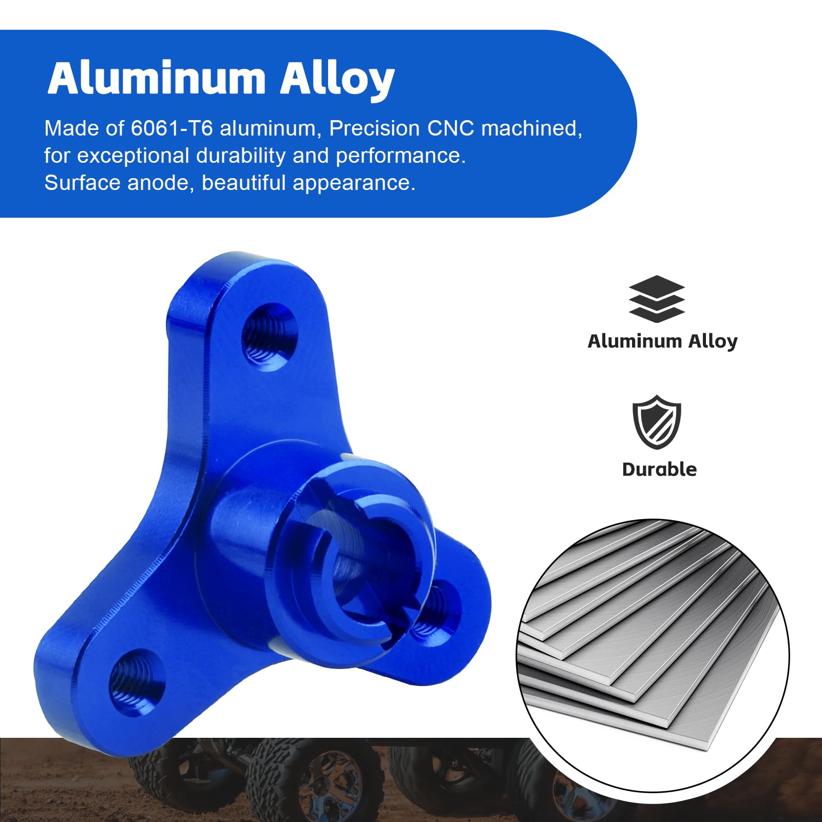 Amazon.com: Slipper Clutch Eliminator for Traxxas 1/10 Rustler VXL