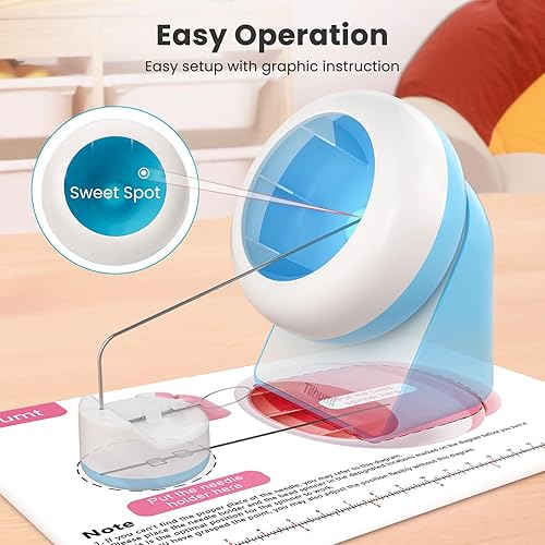 Miniatura 3 de Tilhumt Spinner de cuentas de arcilla giratorio eléctrico de cuentas para hacer joyas cuenco automático de cuentas de arcilla para hacer pulseras