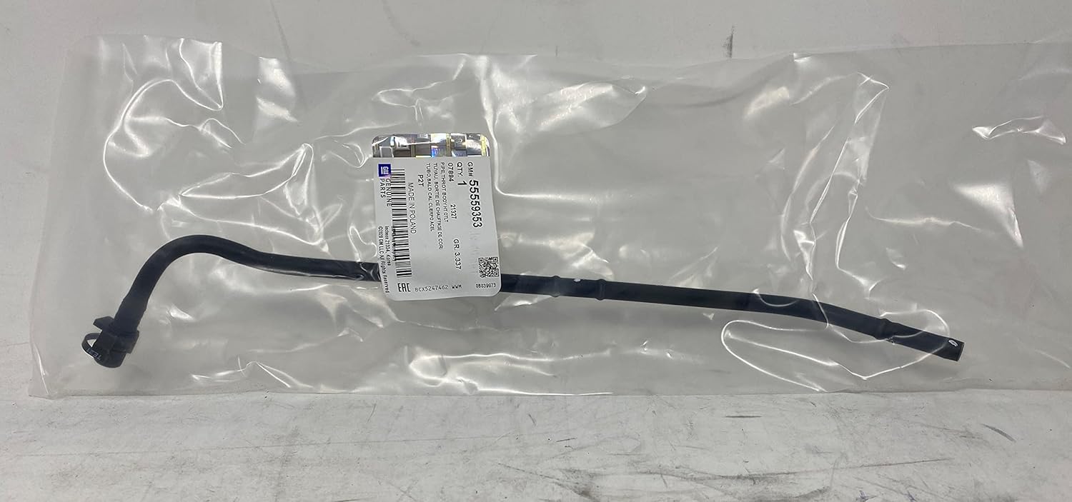 Amazon.com: GM Genuine Parts 55559353 Throttle Body Heater Outlet Pipe ...