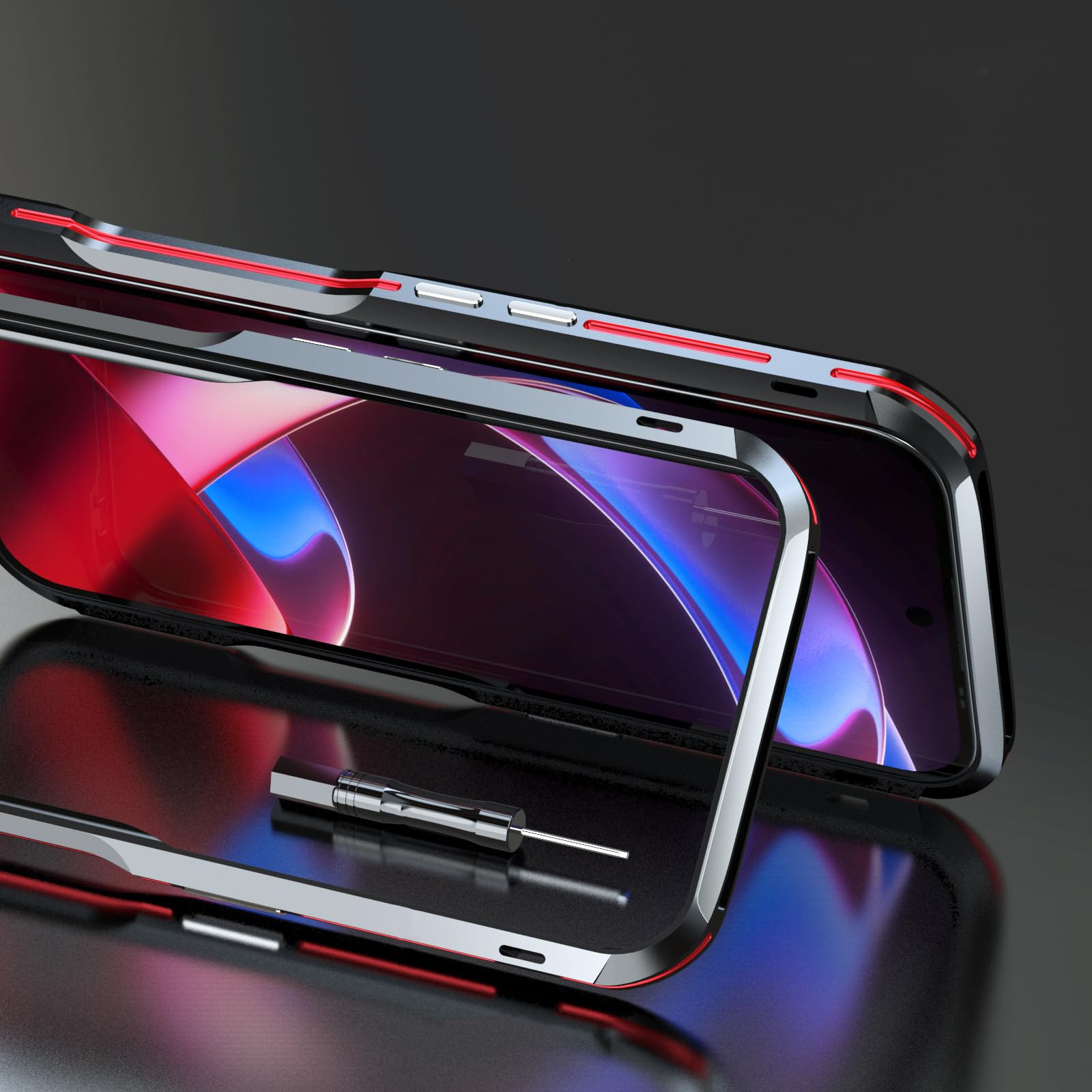 Amazon.co.jp: Nothing Phone (3a)用バンパー アルミ Nothing Phone 3a