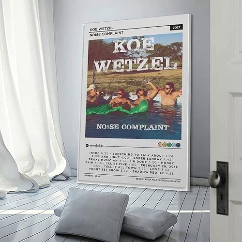 Miniatura 3 de Koe - Póster de Wetzel  Póster de lienzo con queja de ruido, arte de pared, dormitorio, oficina, habitación, regalo, obras de arte, póster de