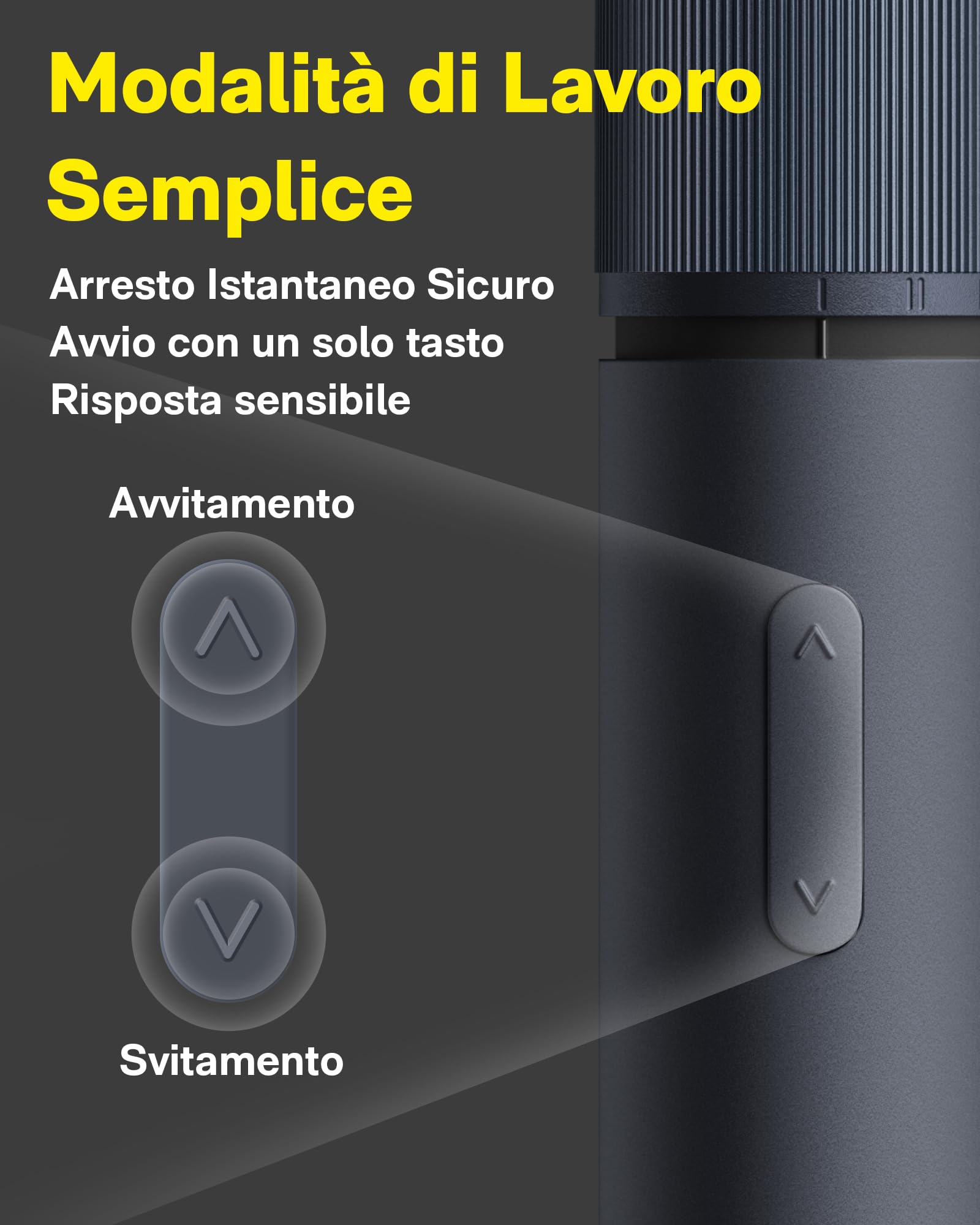 HOTO Kit Cacciavite Elettrico 3,6V, Set Avvitatore Elettrico con 25 Punte S2, 3 Livelli di Coppia, 220 RPM, Batteria 1500mAh, Ricarica USB-C, Luce LED per Riparazioni Domestiche