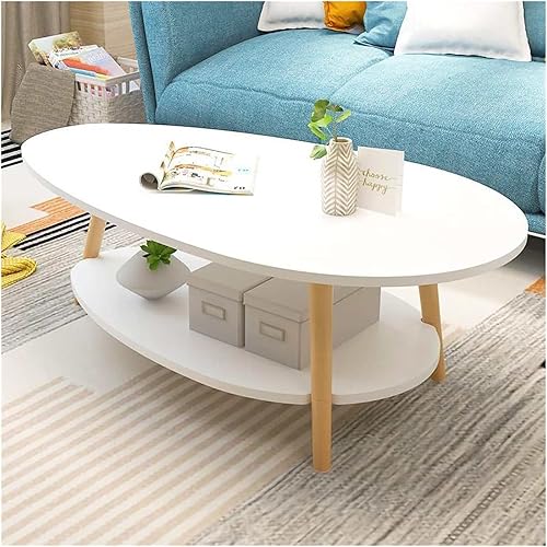 FZZDP - Juego de soporte de mesa de café blanco mesa nórdica para laptop mesa auxiliar minimalista Mesas Bajas