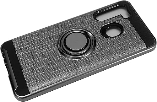 Miniatura 6 de Para Samsung Galaxy A21 (SM-A215) - Funda para teléfono con soporte de anillo - RS2 Gris