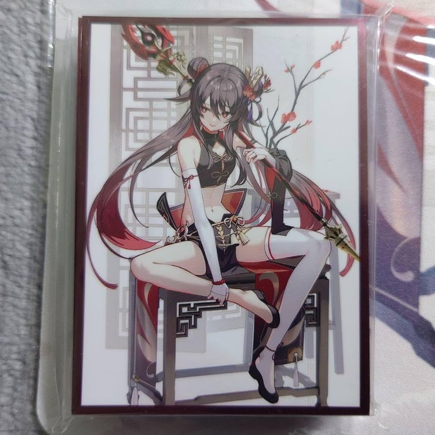 原神 胡桃 スリーブ プレマ プレイマット Amazon.co.jp: α1 原神 梅の花&槍 胡桃 スリーブ&プレイマット