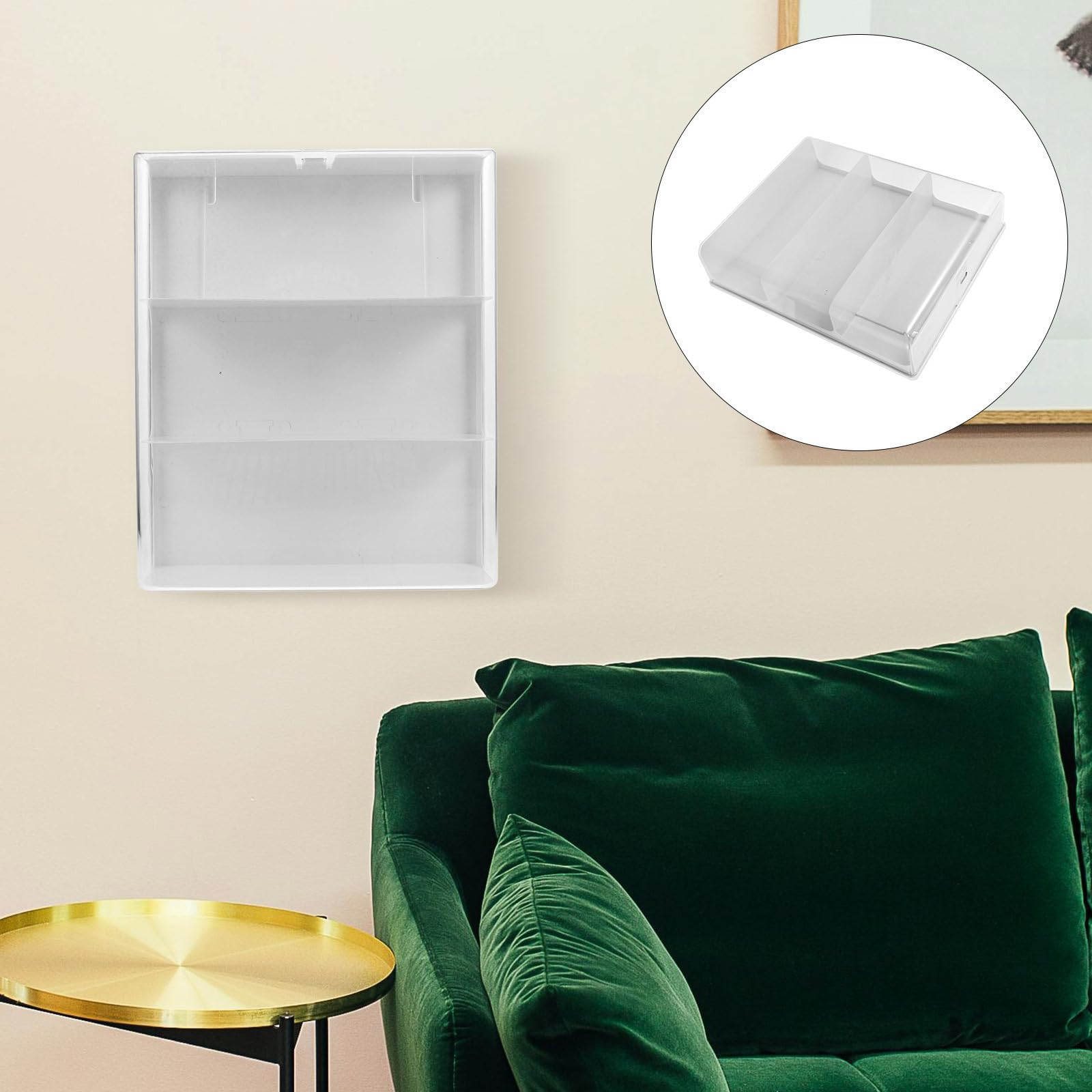 Transparente im Blindboxen und Sammelfiguren Acryl für Vitrine Wandmontierbar Stapelbar Multifunktionale Aufbewahrung Modernen Design für Actionfiguren