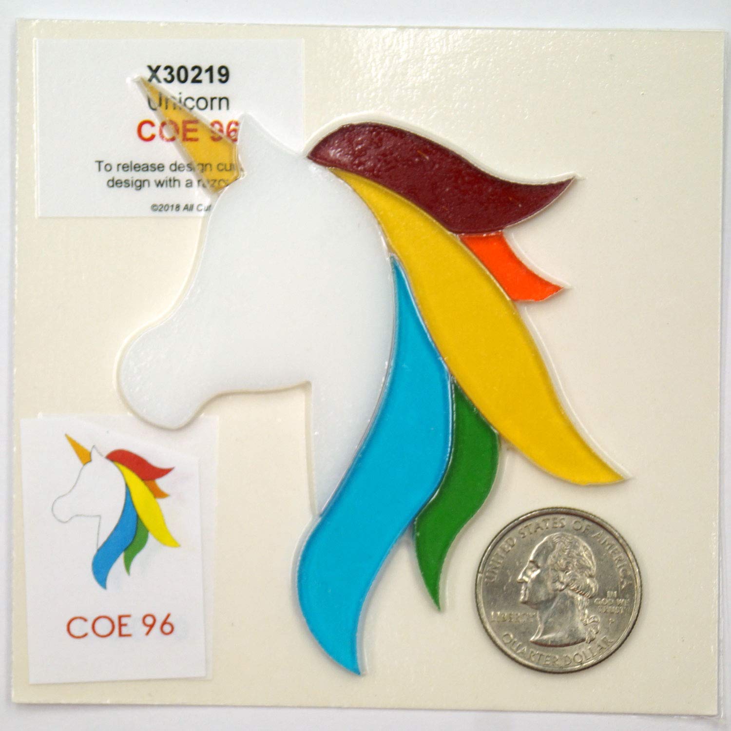 Unicorn Fusible Pre-Cut - 96 Coe