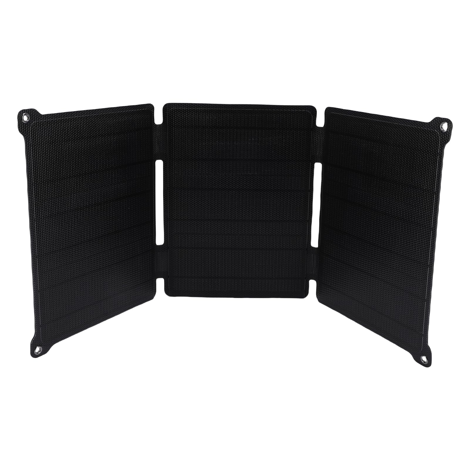 Alomejor 30W Solar Panel Charger Lightweight ETFE Monocrystalline Silicone Solar Charger for Traveling