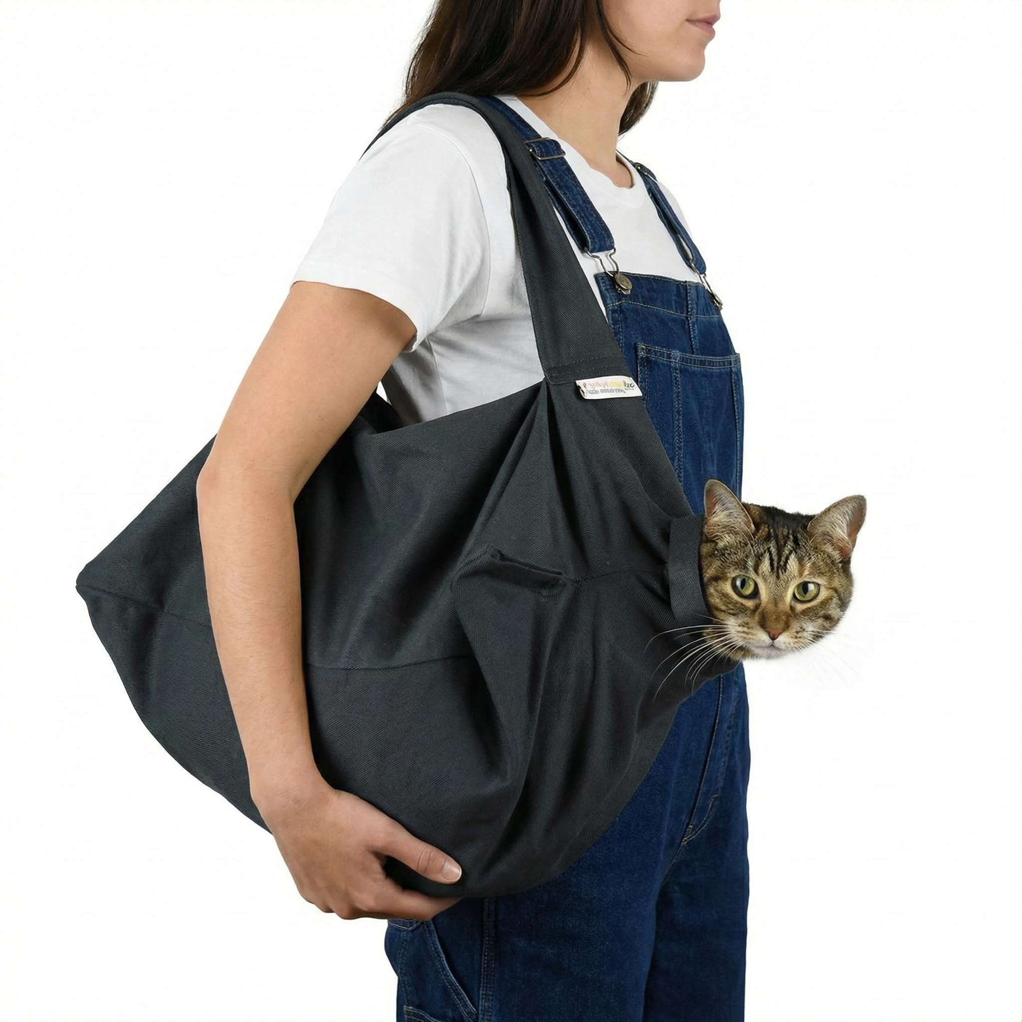Amazon.com : Cat-in-the-Bag Cozy Comfort Carrier - Large Charcoal