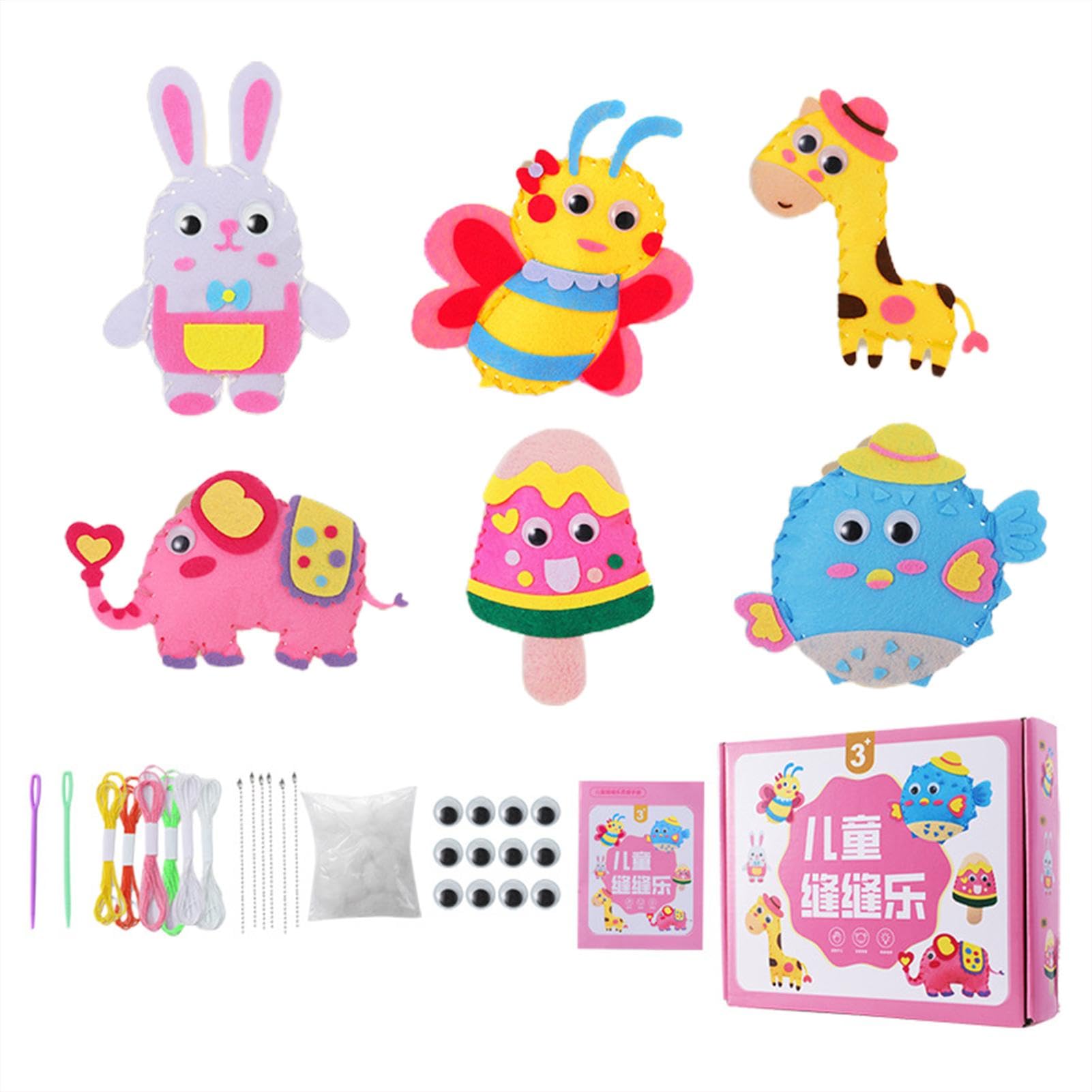 子供の縫いぐるみですgfr Amazon | サンフェルト SUNFELT 子ども手芸キットシリーズ 針と糸で