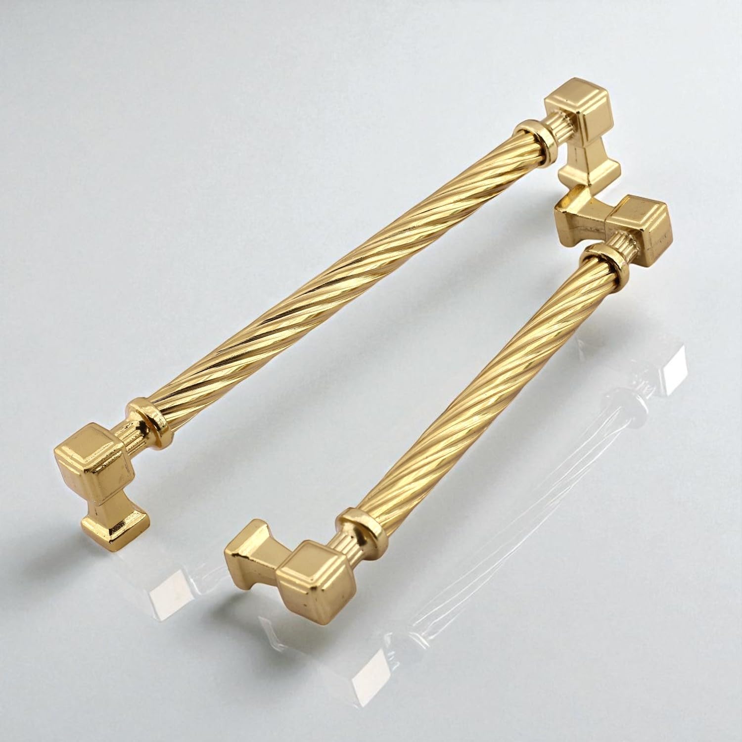 Burma Gold Altın Metal Kulp 160 mm Mobilya Çekmece Mutfak Dolabı Dolap Modern Kapak Kulbu Kulpları