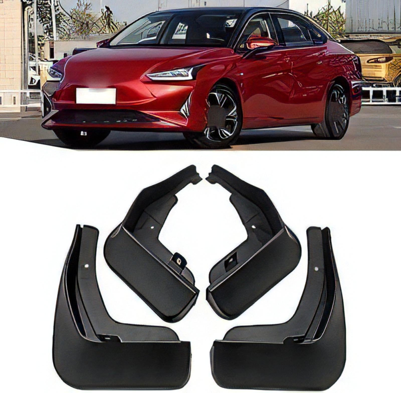 Garde-boue Toyota iA5 sans perçage pour protéger la carrosserie