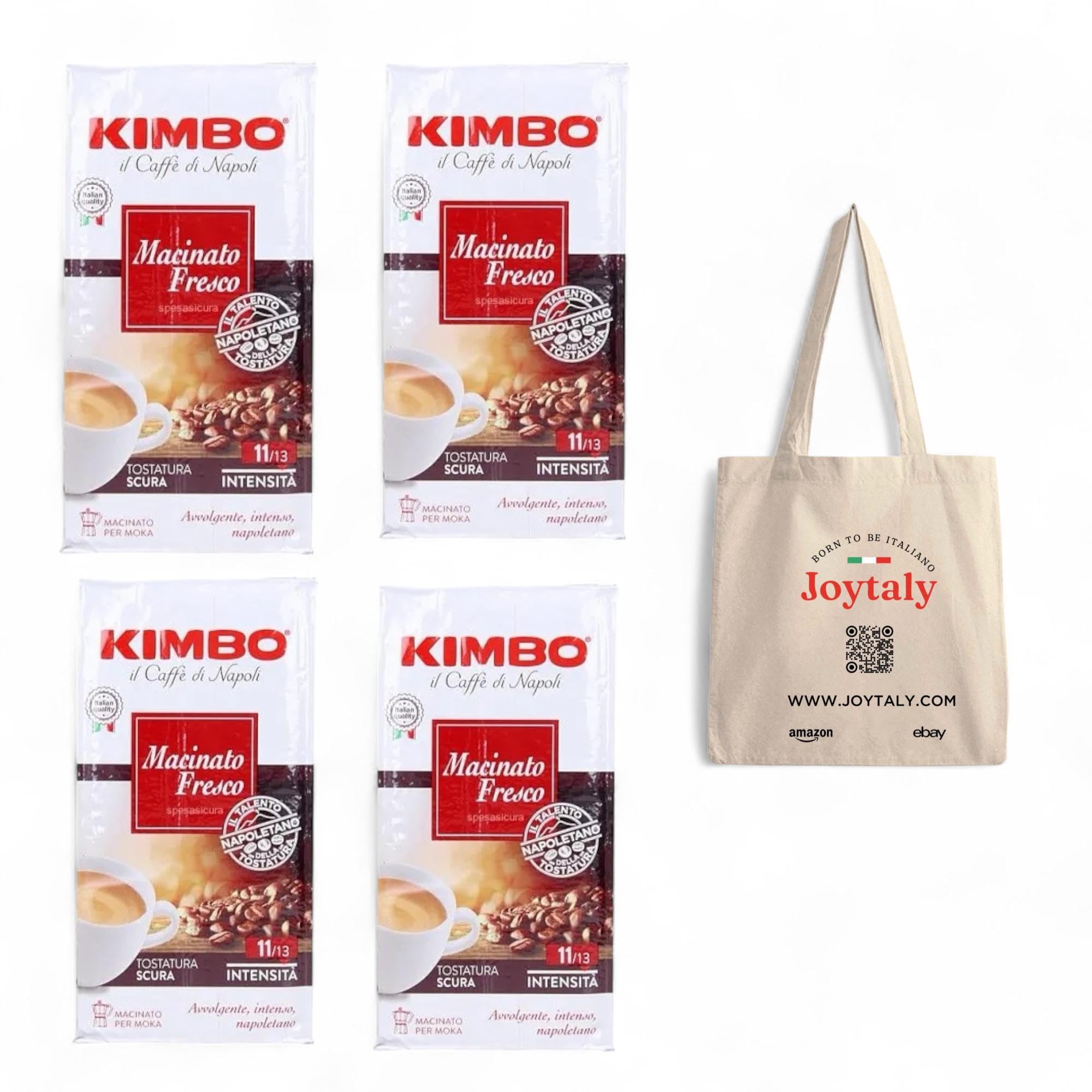 Kimbo Macinato Fresco Caffè Napoli gemahlen 250g x8 (2kg total)