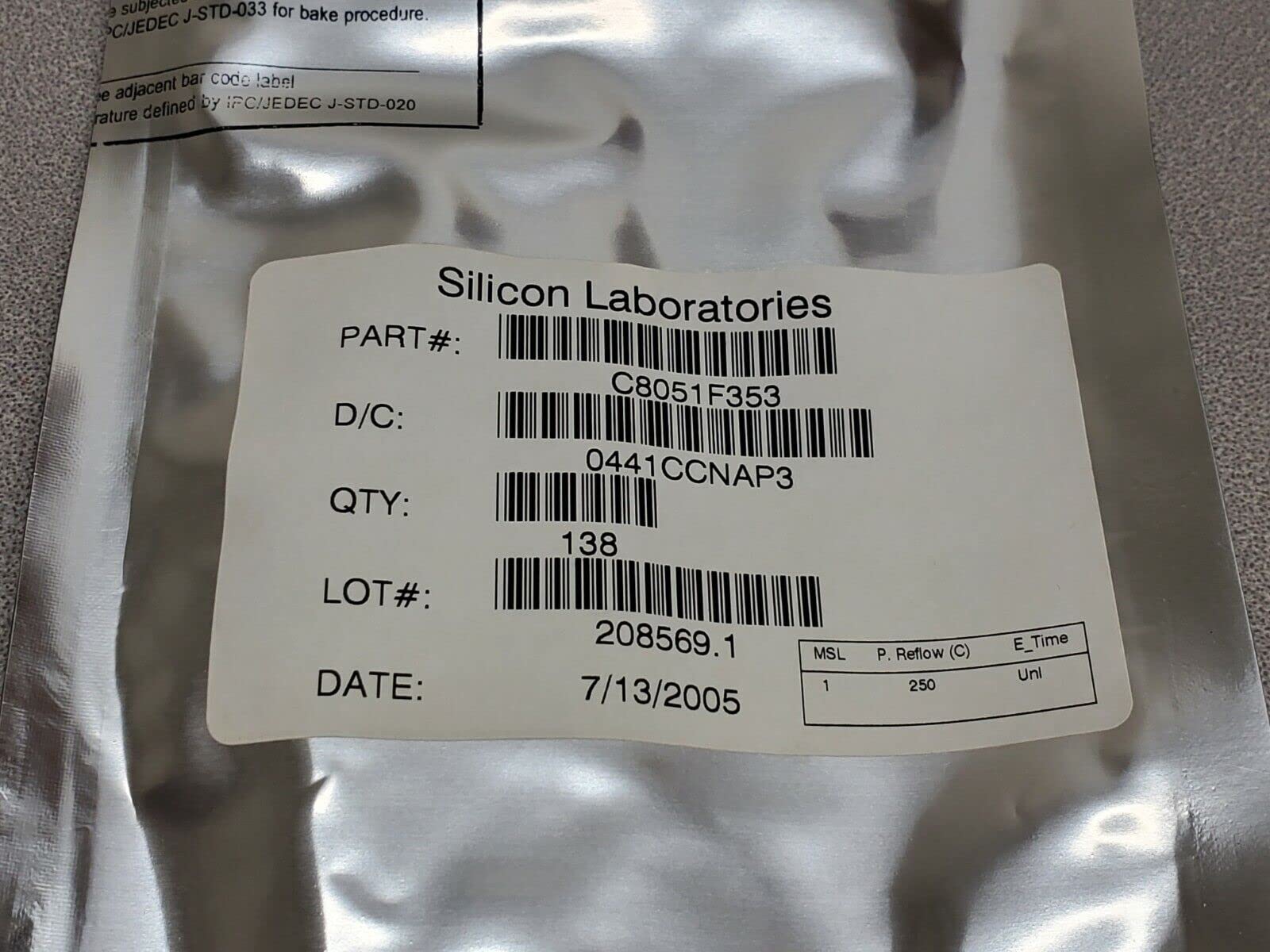 (2 PC) C8051F353, Slab, US Stock*