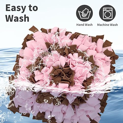 Miniatura 91 de Tapete para olfatear mascotas para perros, tapete de alimentación para perros, tapetes de entrenamiento de nariz para forrajear instinto interactivo