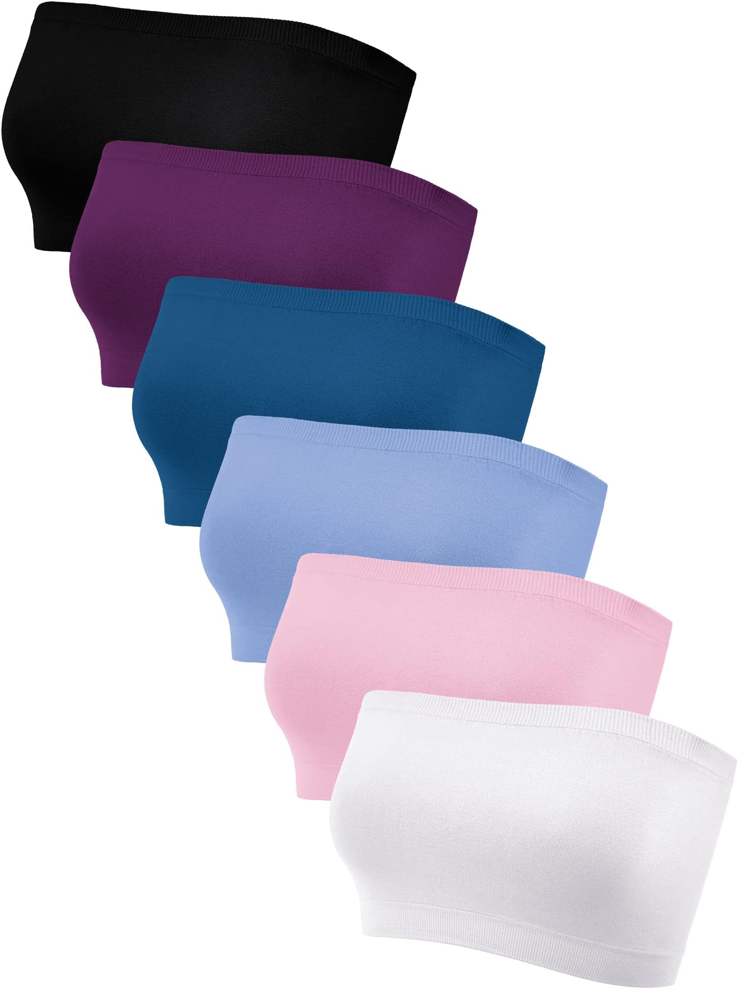 6 Pairs Thigh High Stockings Lace Tights Silky Sheer Women Stockings