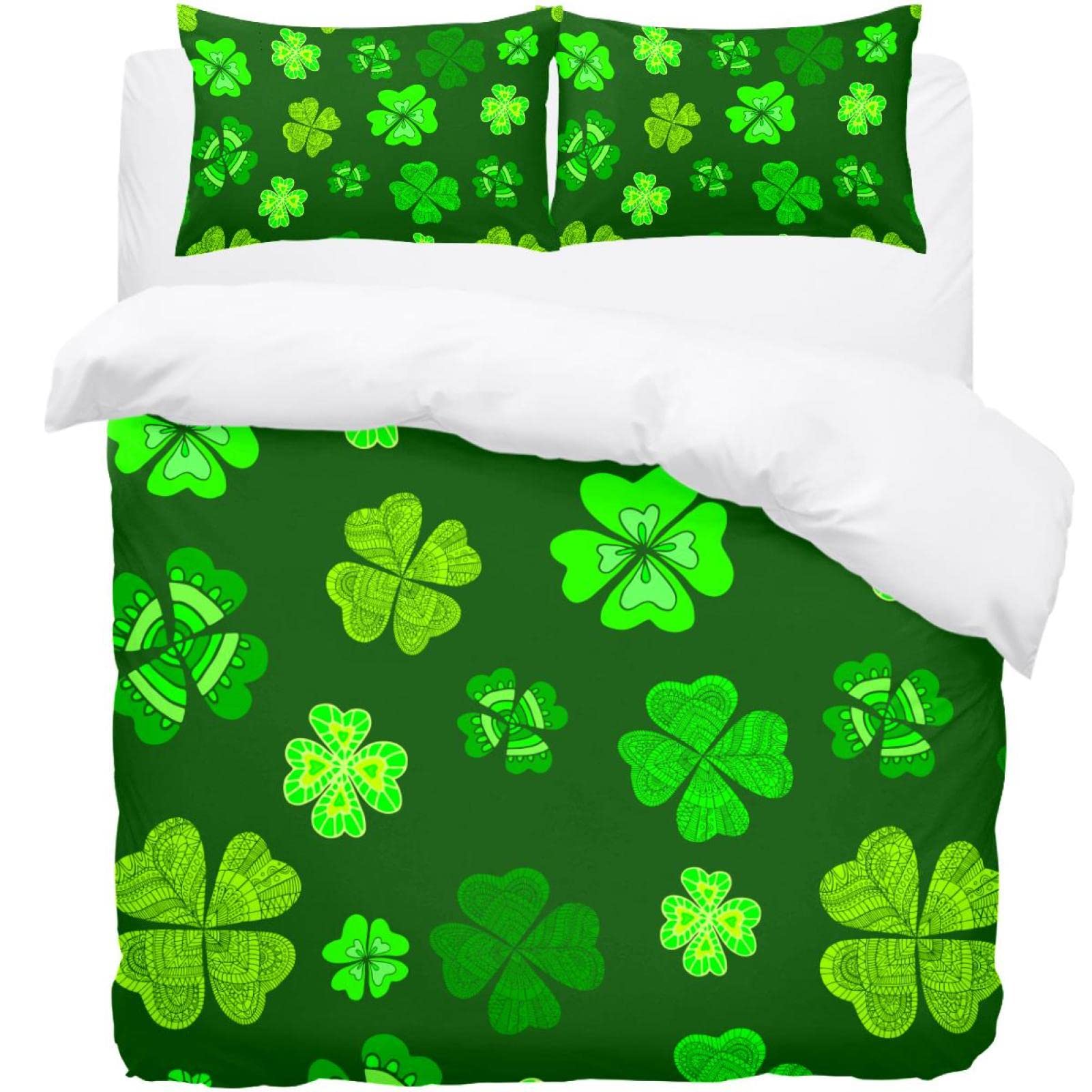 Parure de lit chaude et confortable Clover super douce avec housse de couette