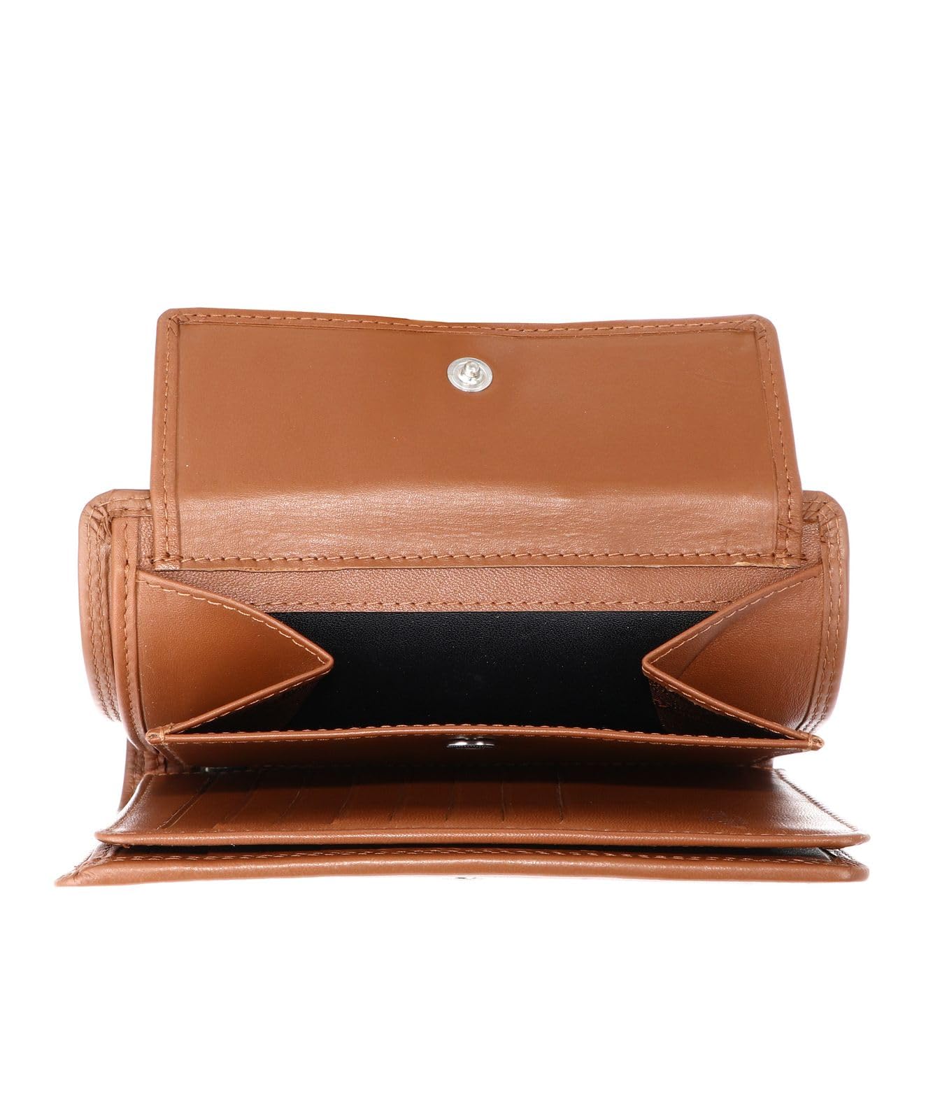 Golden Head Pelle portafoglio Polo RFID Protect Kombischeintasche mit Riegel 2300 Cognac marrone