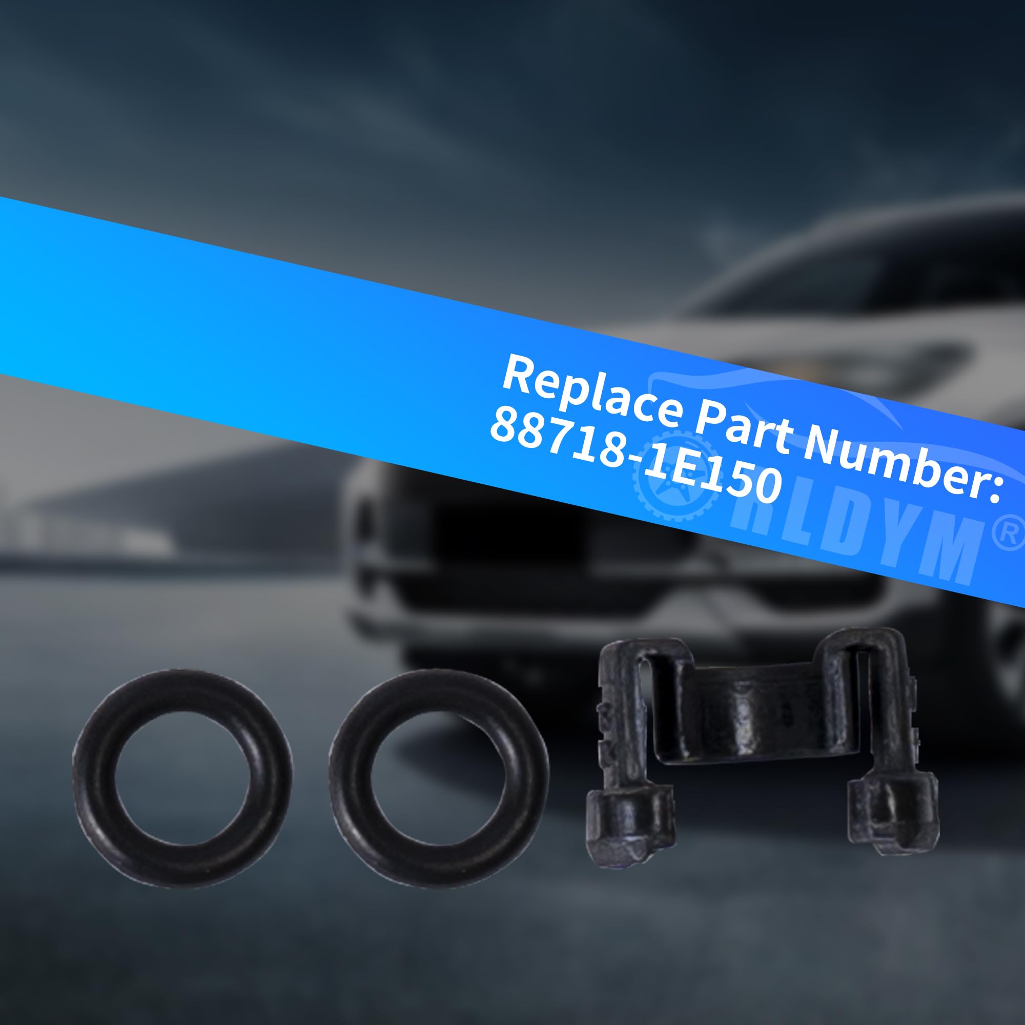 AC Condenser Line Lock Clamp Clip Set (3-Pack) For Toyota Corolla, Camry, RAV4, Highlander 2018-2022 10 thumbnail image