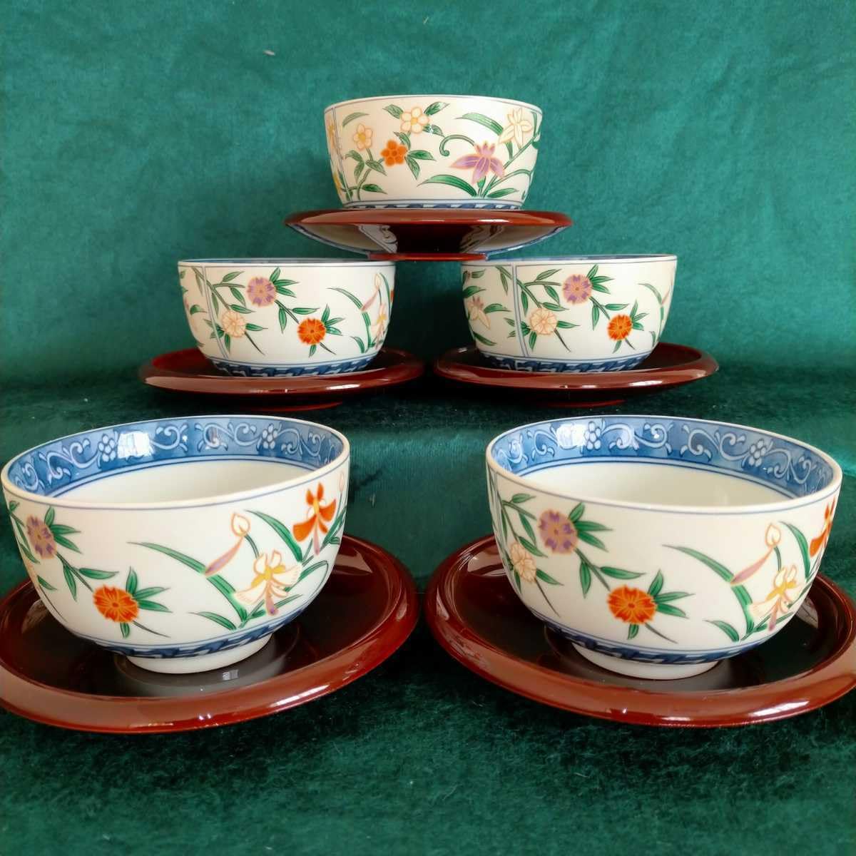 波佐見焼 斎山窯 太田恵 5点セット 斉山窯5セット