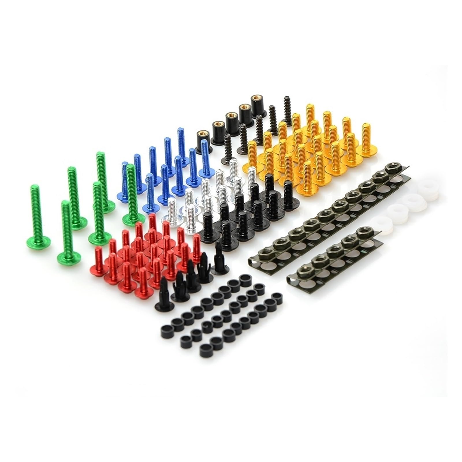 Tornillos carenado moto Para HON@&DA CBR250R 2011 2012 2013 2014 2015 2016 2017 2018 Kit Completo De Tornillos De Carenado Tuercas De Velocidad Tornillos De Cubierta Lateral De Motocicleta