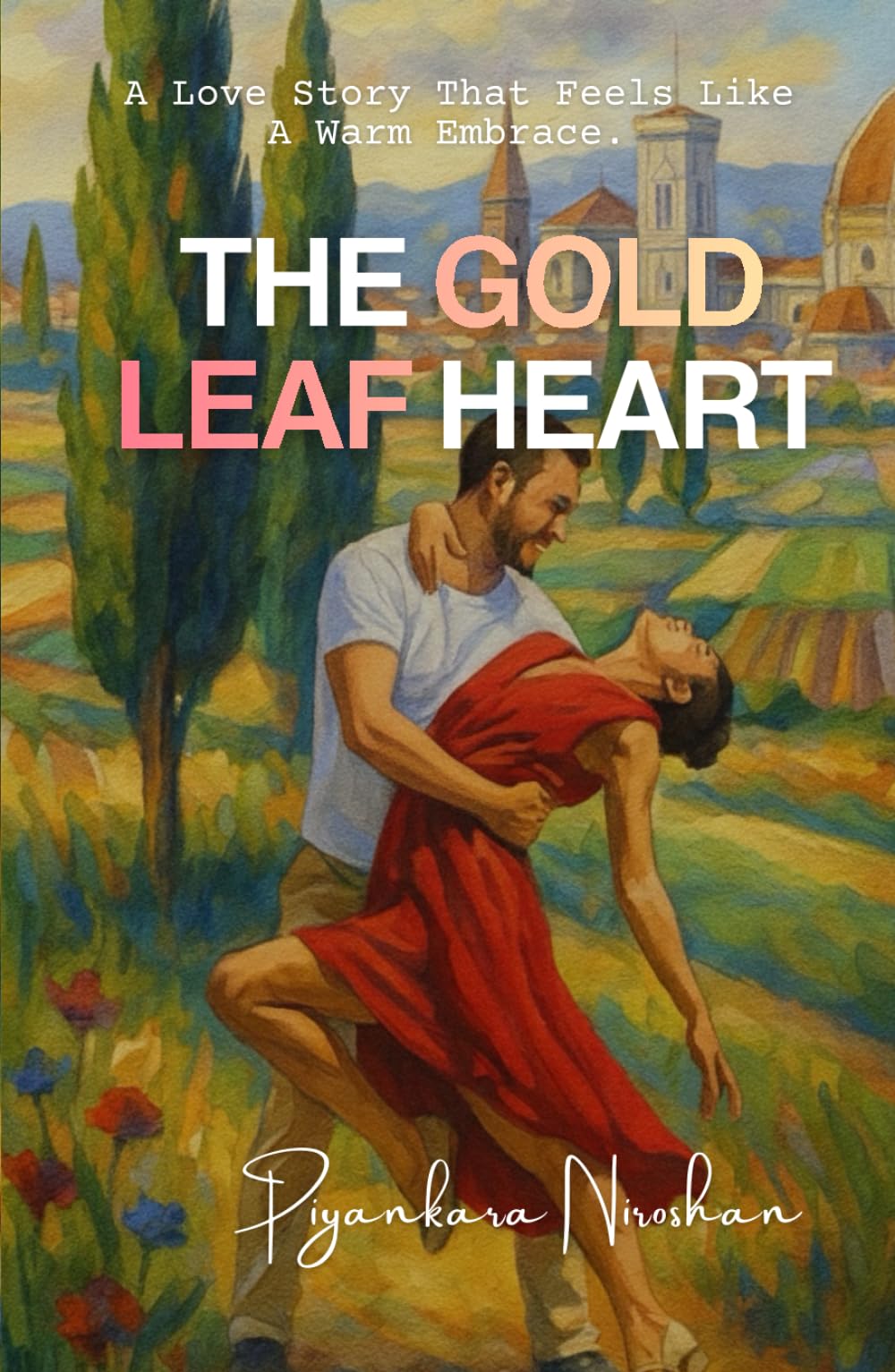 THE GOLD LEAF HEART: From Broken Canvas to Timeless Love