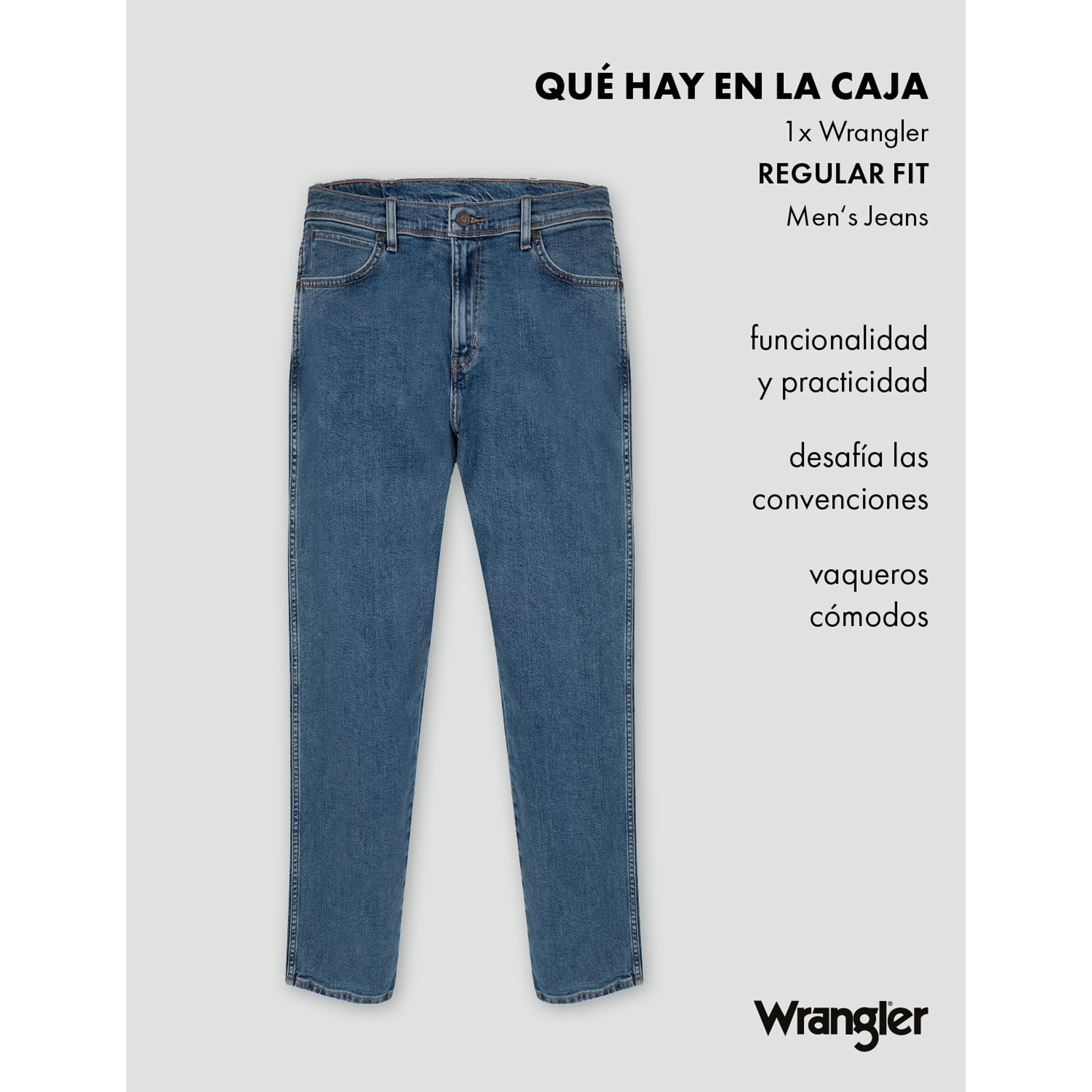 Wrangler Men's Durables Regular Fit Jeans
