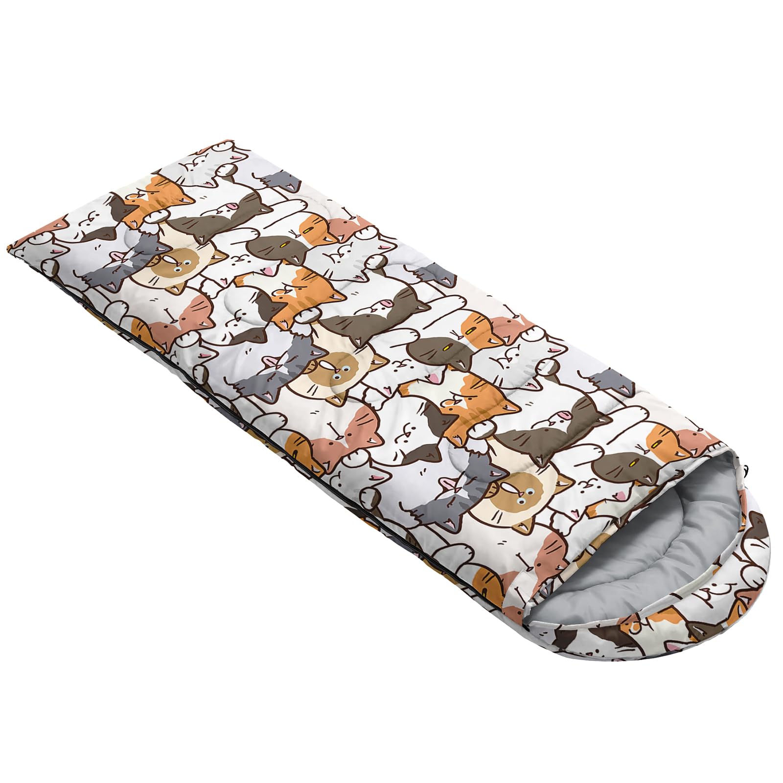 QOOMO Ball Flower Sleeping Bag - 3 Season Camping -4 QOOMO Ball Flower Sleeping Bag - 3 Season Camping -4
