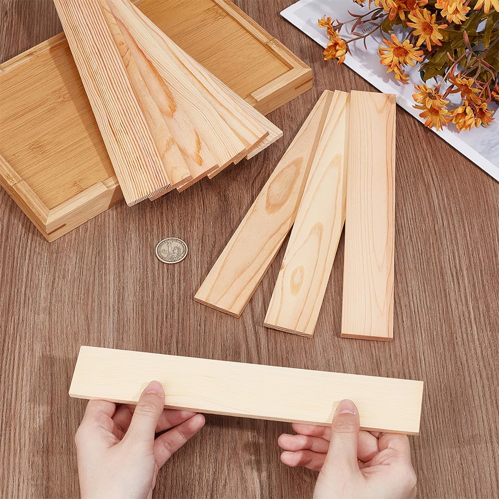 Produktbild von QUARKZMAN Basswood Schnitzblock – 4 Stück, 4x4x5 Cm, Naturholz, Weich, Für DIY & Handwerksprojekte