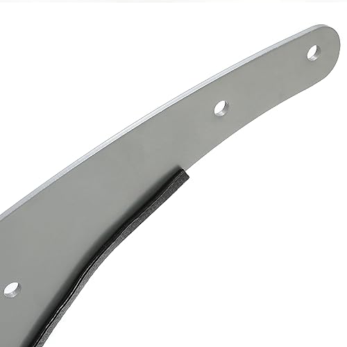 Miniatura 9 de KUAFU Escalón de tanque de combustible de 26 pulgadas compatible con Peterbilt todos los modelos de aluminio recubierto de polvo plateado