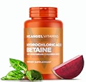 Mt. Angel Vitamins - Hydrochloric Acid Betaine, Supports Healthy Digestion & Gastric Juices (100 Vegetarian Chlorocaps)
