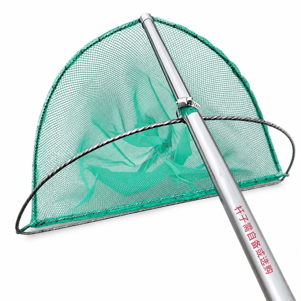 Épuisette Pêche Manuelle en Métal, Construction métal Plastique, Usage Manuel, mi-enveloppée, entièrement enveloppée, pour Expert